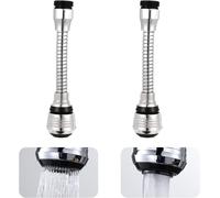 PUCIO Rompigetto Rubinetto Cucina, 2×Lungo Prolunga Rubinetto, Rubinetto Cucina