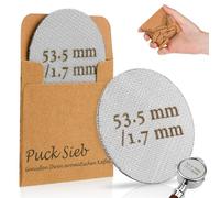 Puck Screen 54 mm, Mellbree di 2 filtri da caffè sinterizzati per caffè espresso, portafiltro, 1,7 mm di spessore, 150 μm, in acciaio inox 316, riutilizzabile, antiruggine