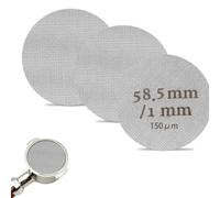 Puck Screen 58.5mm, 3 Pezzi Schermo a Disco Filtri Riutilizzabili del Caffè