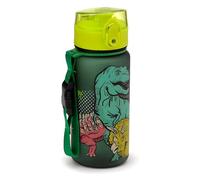 Puckator Borraccia Infrangibile per Bambini con Apertura a Scatto 350ml - Dinosauri - Dinosauria