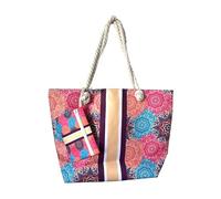Puckator Borsa Mare e Mini Pochette con Cerniera - Mandala Multicolore
