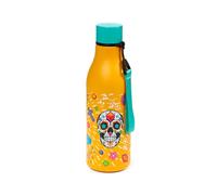Puckator Bottiglia Termica in Acciaio 500ml - Teschio Messicano - Day of the Dead