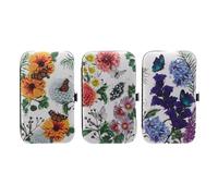 Puckator Butterfly Meadows - Set manicure da 5 pezzi - Kit regalo per la cura delle unghie Set regalo per donne e uomini - Cura personale sicura - Kit di accessori essenziali per viaggi e vacanze -