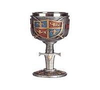 Puckator - Calice decorativo da collezione, in resina, multicolore, altezza 19 cm, larghezza 7,5 cm, profondità 8 cm