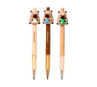 Puckator Capybara & Friends Everlasting Pencil - Cool Cute Infinity Ifinite Inkless Unlimited Pencil Pen per bambini scuola disegno diario - forniture per il rientro a scuola penne matite regali