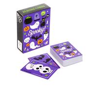 Puckator Carte da Gioco Standard - Spooky - Zucca, Fantasma, Pipestrello (Halloween)
