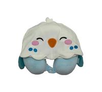 Puckator Cuscino da Viaggio con Cappuccio - Kiki il Pappagallino - Hoodeazzz - Animali Dolci