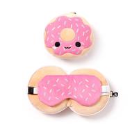 Puckator Cuscino da Viaggio con Maschera Relaxeazzz - Ciambella