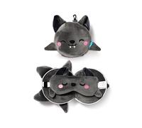 Puckator Cuscino da Viaggio con Maschera Relaxeazzz - Dexter, il Pipistrello
