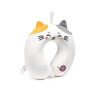 Puckator Cuscino da Viaggio in Memory Foam - Relaxeazzz - Lola la Gatta