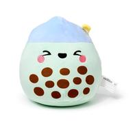 Puckator Cuscino di Peluche Morbidissimo a tema Matcha il Bubble Tea - Foodiemals Squidglys