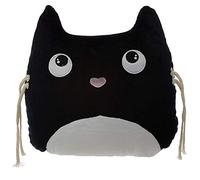 Puckator Cuscino in peluche Gatto nero - Fine