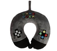 Puckator CUSH238, Cuscino da Viaggio in Memory Foam e Peluche Relaxeazzz - Game Over