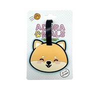 Puckator Etichetta per Bagagli in PVC - Shuggs, lo Shiba Inu - Animali Dolci