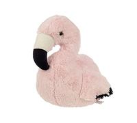 Puckator Fermaporta in Peluche Fenicottero, Misto, Altezza 24 cm, Larghezza 16 cm, profondità 21 cm