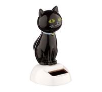 Puckator FF113, Solar Pal - Decorazione ad Energia solare - Gatto Nero