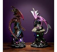 Puckator Figurine Dark Legends-Dragon Protecteur Figurine Decorative, Multicolore, Unico