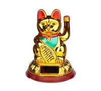 Puckator Maneki Neko Gatto che Saluta - Oro