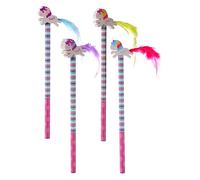 Puckator Matita con unicorno con gomma Topper - Matite con gomma - Matite con gomme - Set di cancelleria per scuola e ufficio - Matite carine - Regali per il ritorno a scuola - Matite per cancellare