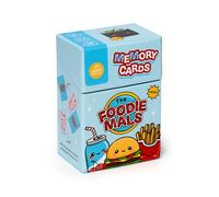 Puckator Memoria Gioco da Tavolo Foodiemals | Materiale spesso