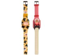 Puckator - Montre in silicone Feline Fine-Chat Orologi per l'apprendimento, multicolore (WATC03)
