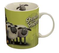 Puckator MUG337, Tazza - Shaun, Vita da Pecora - Verde