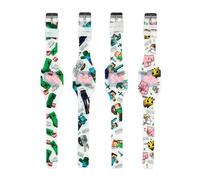 Puckator Orologio da Polso in Silicone - Minecraft - Si Illumina al Buio