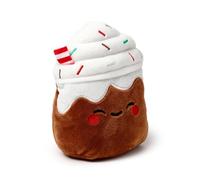 Puckator Peluche Termico a Forma di Spiced Latte - Foodiemals, Cuscino Riscaldabile con Semi di Grano e Lavanda