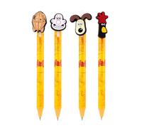 Puckator Penna cancellabile Inkredible con PVC Wallace e Gromit Topper, bella es