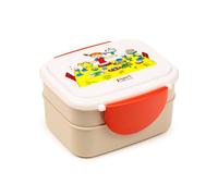 Puckator Porta Pranzo Bento con Posate e Chiusura a Clip - Pippi Calzelunghe