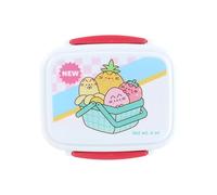 Puckator Porta Pranzo Bento con Posate e Chiusura a Clip - Pusheen il Gatto - Frutta