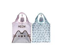 Puckator Pusheen Cat, Borsa Riutilizzabile Unisex-Adulto, Multicolore, One Size