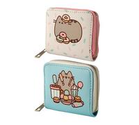 Puckator Pusheen Foodie Cat Zip Around Small Wallet Purse