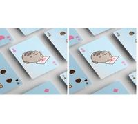 Puckator Pusheen the Cat - Mazzo di carte da gioco standard (Confezione da 2)