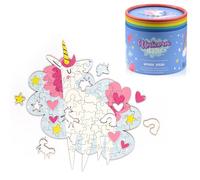 Puckator - Puzzle Sagomato in Legno di Pioppo 96pz - Magia dell'Unicorno