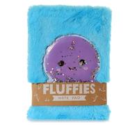 Puckator Quaderno A5 a Righe con Copertina in Peluche - Polpo - Animali Dolci