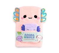 Puckator Quaderno A5 con Peluche e Mini Memo - Maddie, l'Axolotl - Animali Dolci