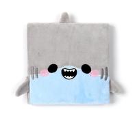 Puckator Quaderno con Copertina in Peluche - Squalo - Animali Dolci - Fluffies