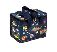 Puckator RPET Borsa termica per il pranzo, a tema regno marino, realizzata in plastica riciclata, borsa termica per il pranzo per donne, uomini, bambini, borsa per il pranzo per lavoro e scuola,