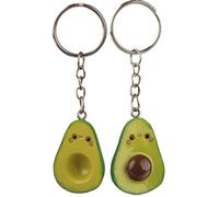 Puckator Set di 2 Portachiavi - Avocado - Linea Kawaii