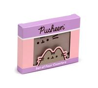 Puckator Set di 4 Sottobicchieri in Sughero - Pusheen il Gatto