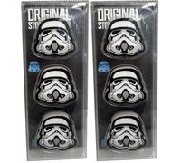 Puckator - Set di 6 Gomme Particolari da Cancellare per Scuola - L'Originale Stormtrooper - Cancelleria e Cartoleria per Bambini e Bambine