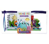 Puckator Set per la Scuola (7 Pezzi) con Astuccio - Mostri - Monstarz