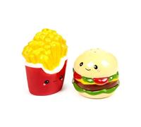 Puckator Set Sale in Ceramica - Hammy, l'Hamburger & Patatine Fritte - Foodiemals