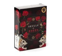 Puckator Skulls and Roses - Mazzo di carte da gioco standard