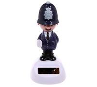 Puckator Personaggio solare Poliziotto inglese ballerino per cruscotto o davanzale Blu 5,5×5×10,5 cm