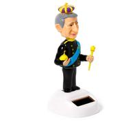 Puckator- King Charles III Pal-Decorazione ad Energia Solare, Multicolore, Standard, FF141