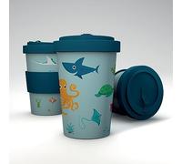 Puckator Tazza da Viaggio in RPET - 400ml - Animali Marini - Splosh