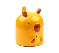 Puckator Tazza Sottosopra in Ceramica Dolomite - Capibara, per Colazione, Casa, Gadget Ufficio, Regalo Divertente e Particolare