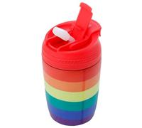 Puckator Tazza Termica Isolata in Acciaio Inox 380 ml Somewhere Rainbow - Arcobaleno